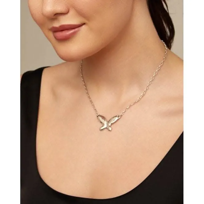 Butterfly Effect Necklace COL1864MTL0000U Unode50 Jewelry And Accessories