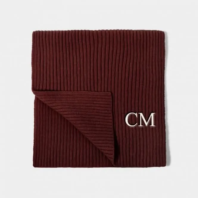 Cacao Ribbed Knit Scarf KLS543 Katie Loxton Jewelry And Accessories