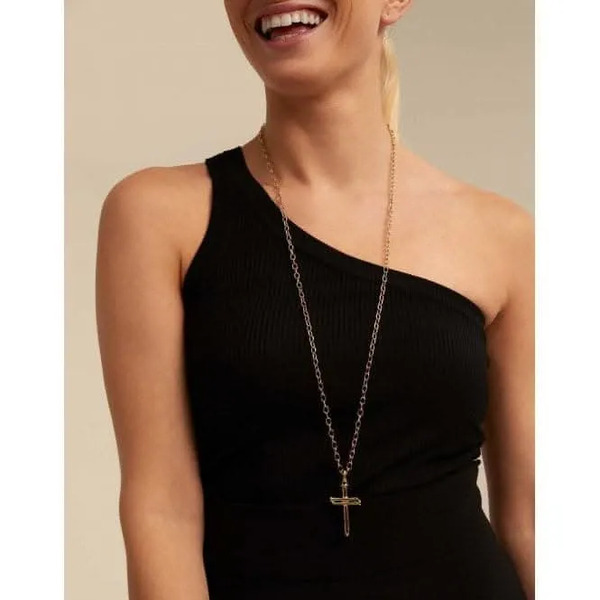 Chain 6 Golden Metal Necklace Unode50 Jewelry And Accessories