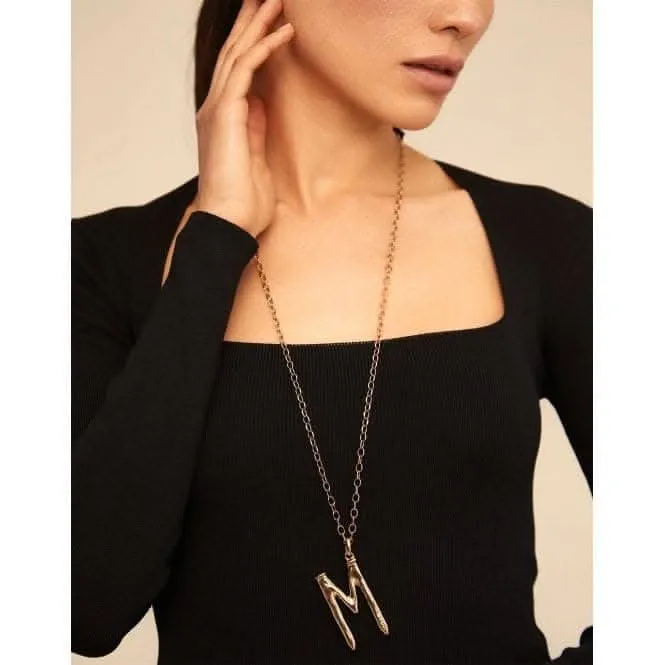 Chain 6 Golden Metal Necklace Unode50 Jewelry And Accessories