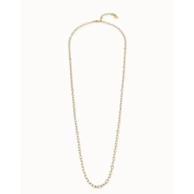 Chain 6 Golden Metal Necklace Unode50 Jewelry And Accessories