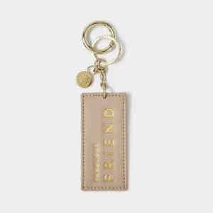 Chain Keyring Fabulous Friend in Soft Tan KLB2714 Katie Loxton Jewelry And Accessories