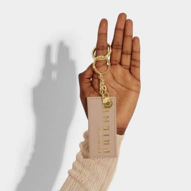 Chain Keyring Fabulous Friend in Soft Tan KLB2714 Katie Loxton Jewelry And Accessories