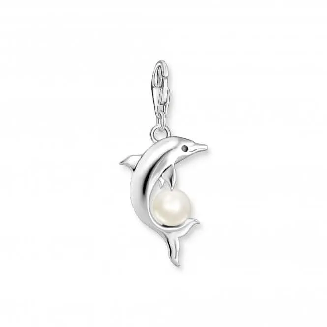 Charm Club Dolphin With Pearl Charm 1889-664-7 Thomas Sabo Collectable Charms