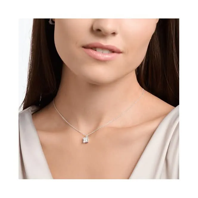 Charming Sterling Silver White Stone Necklace KE2156-051-14-L45V Thomas Sabo Necklaces