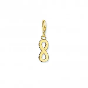 Charmista Gold Plated Infinity Charm 1990-413-39 Thomas Sabo Collectable Charms