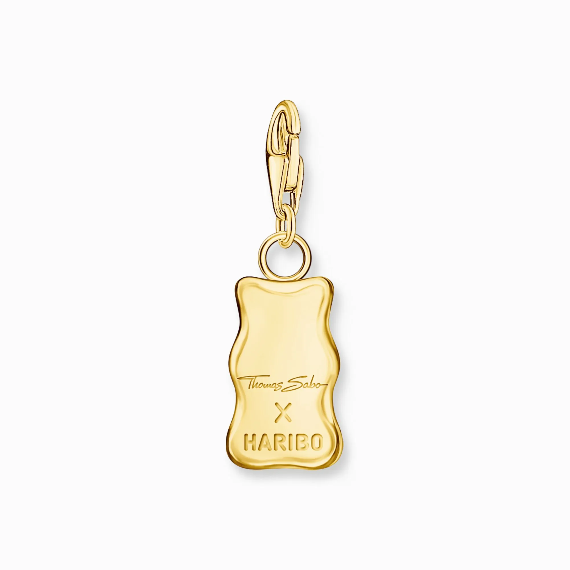 Charmista HARIBO Sterling Silver Gold Plated Goldbears Charm Pendant 2221-413-39 Thomas Sabo Collectable Charms