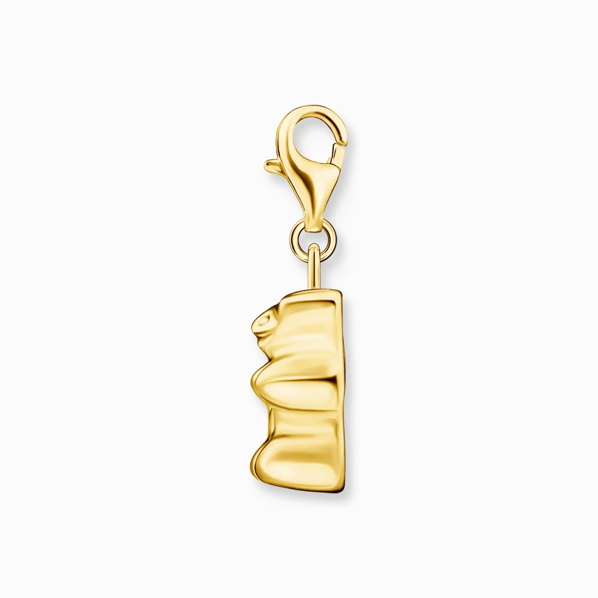 Charmista HARIBO Sterling Silver Gold Plated Goldbears Charm Pendant 2221-413-39 Thomas Sabo Collectable Charms