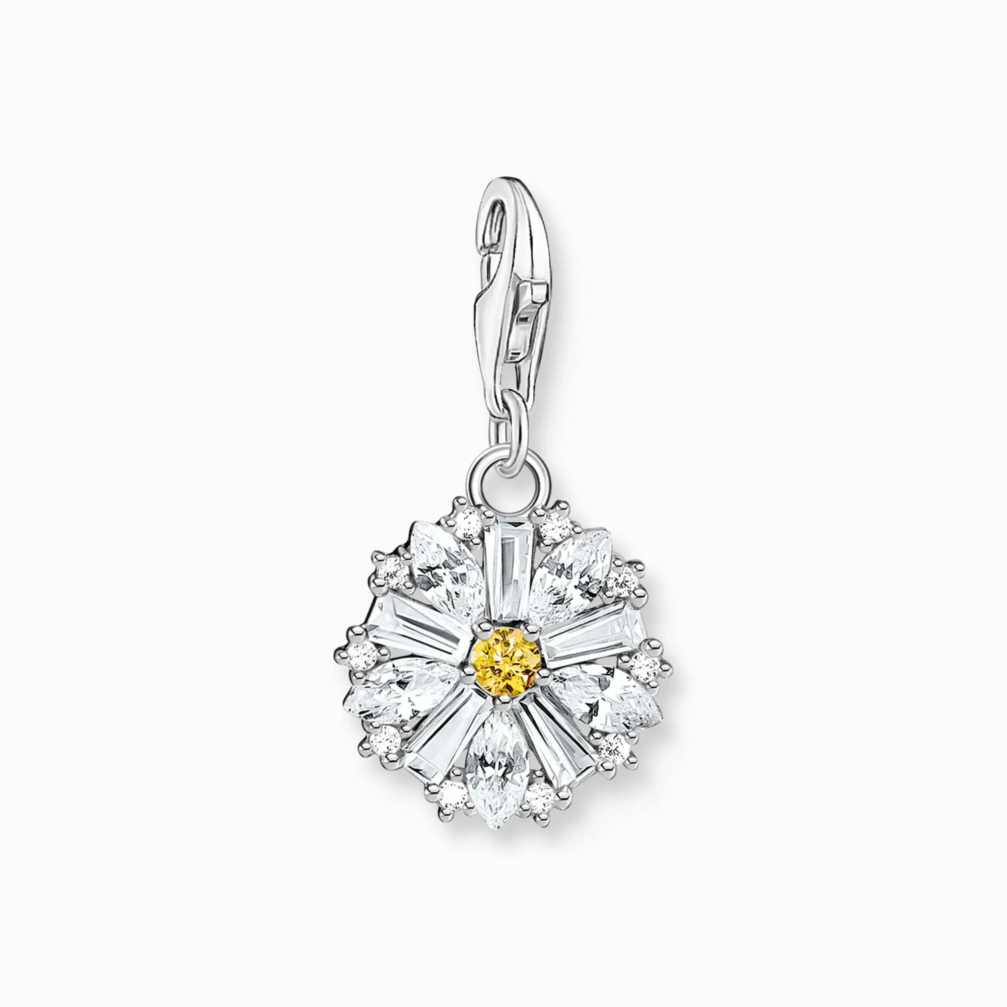 Charmista Lovely Daisy White Charm 2212-051-14 Thomas Sabo Collectable Charms