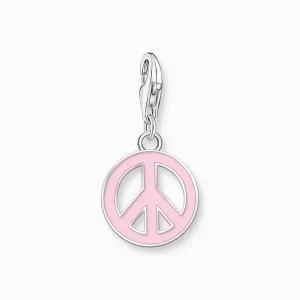 Charmista Pink Peace Charm 2207-007-9 Thomas Sabo Collectable Charms