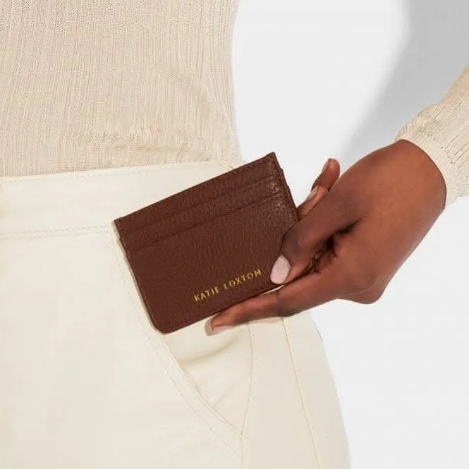 Chocolate Millie Card Holder KLB2846 Katie Loxton Jewelry And Accessories