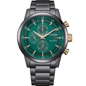 Chronograph Mens Watches Citizen Eco-Drive CA0746-85X Chronograph