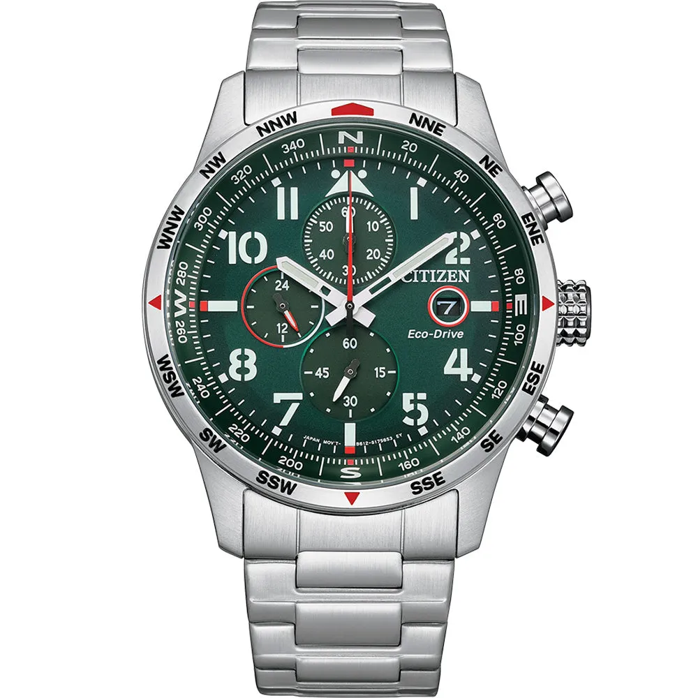 Chronograph Mens Watches Citizen Eco-Drive CA0791-81X Chronograph