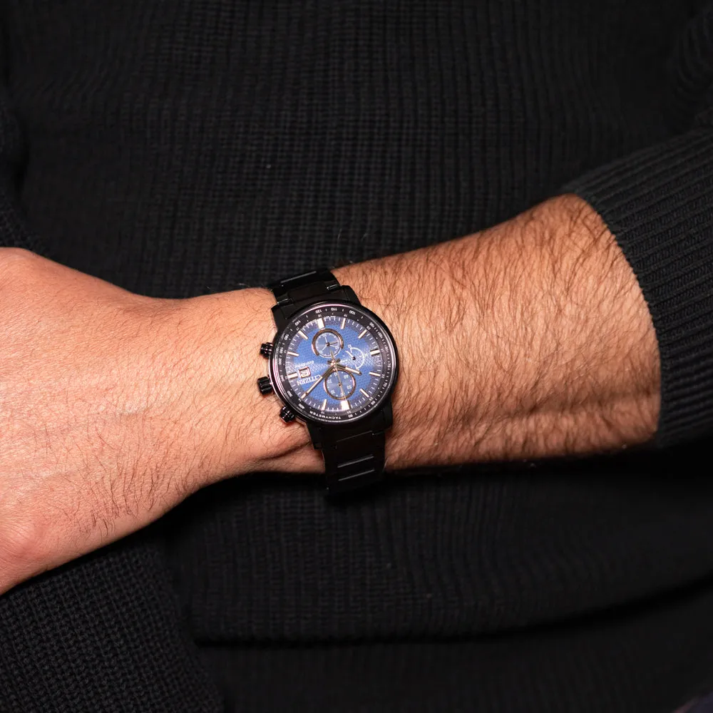Chronograph Mens Watches Citizen Eco-Drive CA0845-83L Chronograph