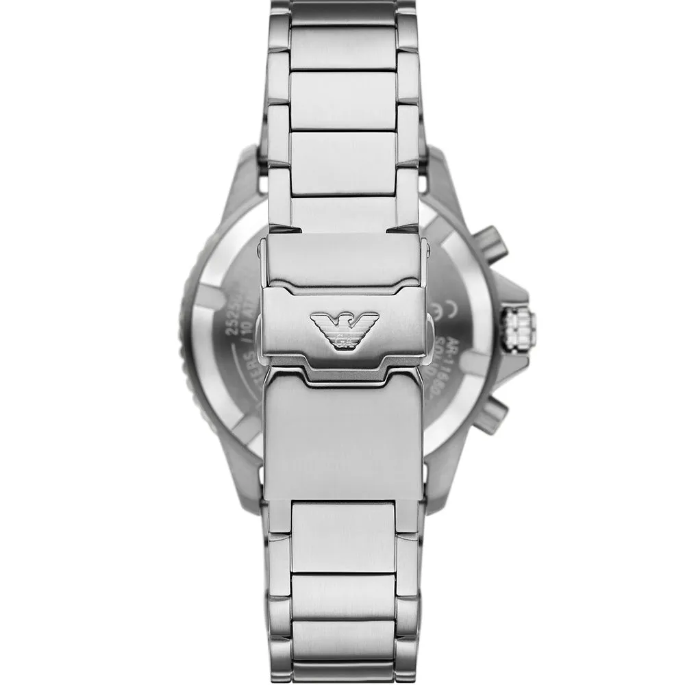 Chronograph Mens Watches Emporio Armani World Explorer AR11681 Solar Chronograph
