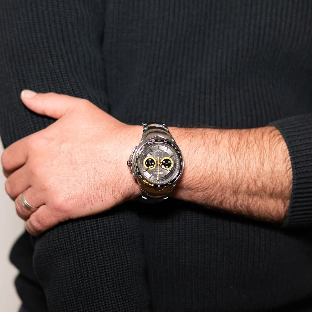 Chronograph Mens Watches Seiko Coutura SRWZ27P-9 Chronograph