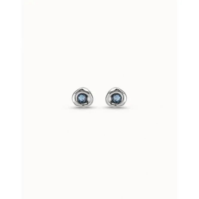 Ciambella Blu Blue Faceted Crystal Earrings PEN0633AZUMTL0U Unode50 Jewelry And Accessories