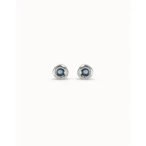 Ciambella Blu Blue Faceted Crystal Earrings PEN0633AZUMTL0U Unode50 Jewelry And Accessories