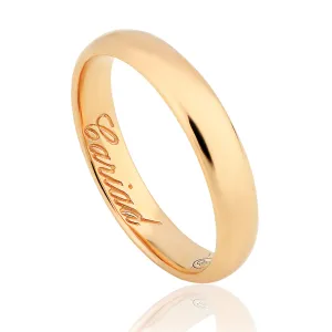 Clogau Jewellery Clogau 1854 18ct Rose Gold 4mm Wedding Ring