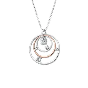 Clogau Jewellery Clogau Awyr Y Nos Sterling Silver White Topaz Pendant
