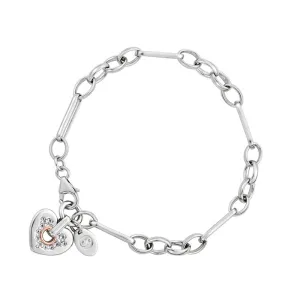 Clogau Jewellery Clogau Cariad Sparkle Sterling Silver Bracelet