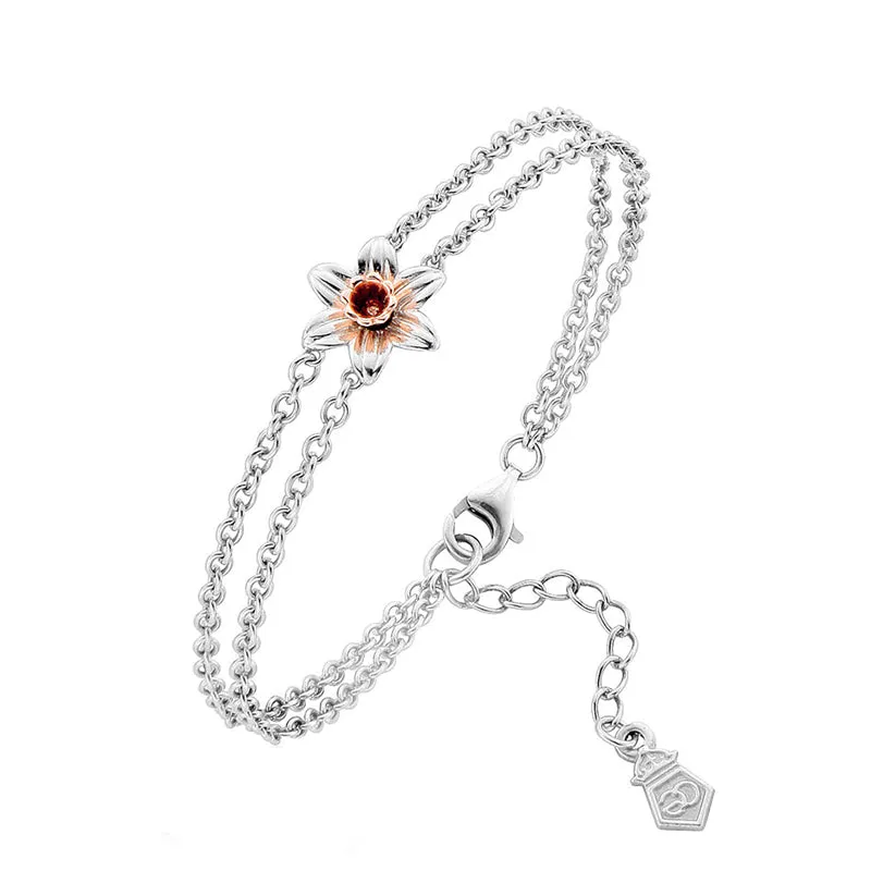 Clogau Jewellery Clogau Daffodil Sterling Silver Bracelet