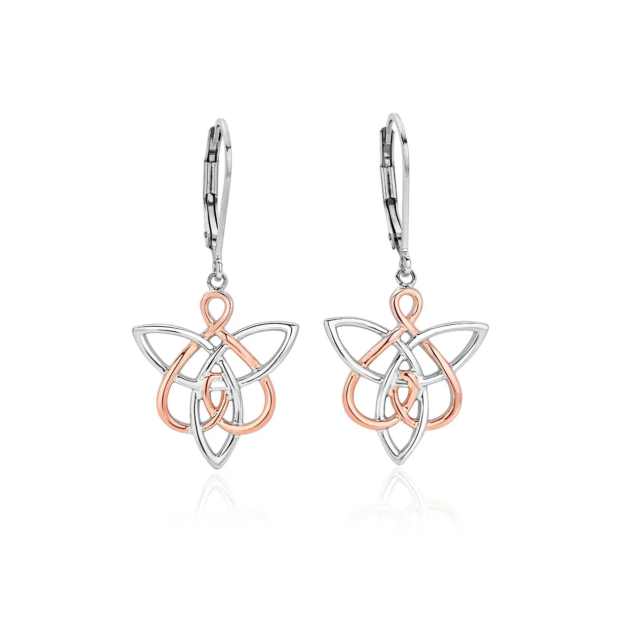 Clogau Jewellery Clogau Fairies of the Mine White Topaz Sterling Silver Drop Earrings