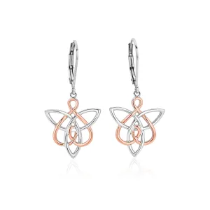 Clogau Jewellery Clogau Fairies of the Mine White Topaz Sterling Silver Drop Earrings