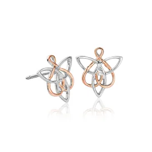Clogau Jewellery Clogau Fairies of the Mine White Topaz Sterling Silver Stud Earrings