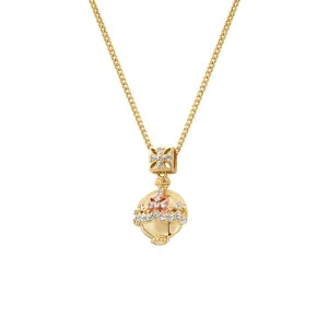 Clogau Jewellery Clogau Royal Crown 9ct Gold Genuine Zircon Pendant D