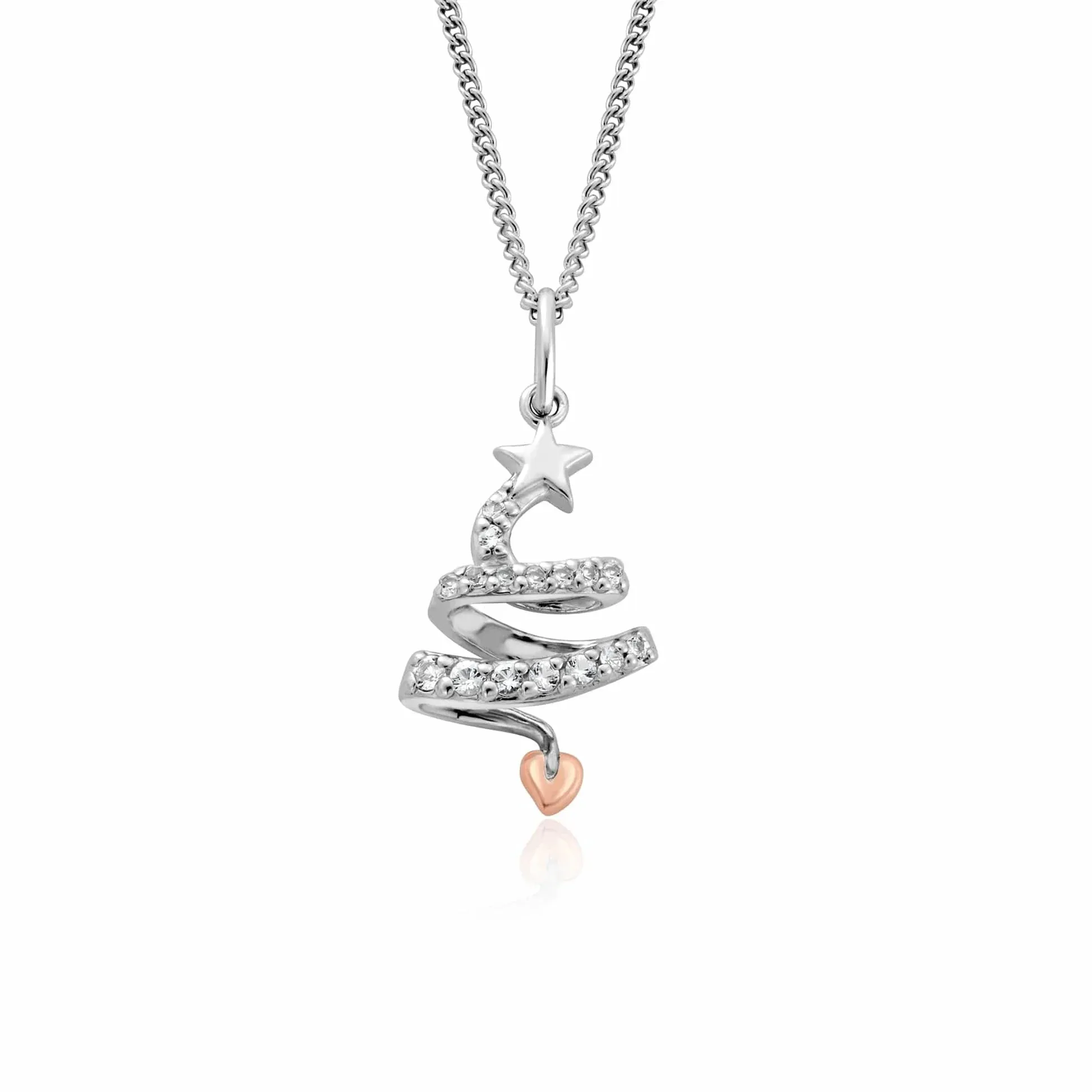 Clogau Jewellery Clogau Sterling Silver Christmas Tree Necklace
