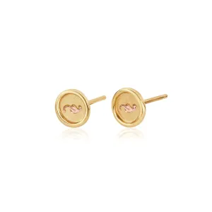 Clogau Jewellery Clogau Tree of Life Insignia 9ct Gold Stud Earrings
