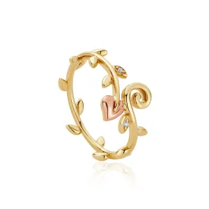 Clogau Jewellery Clogau Vine Of Life 9ct Gold Diamond Ring