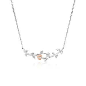 Clogau Jewellery Clogau Vine of Life White Topaz Sterling Silver Necklace