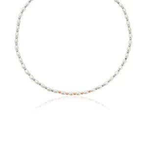 Clogau Jewellery Clogau Welsh Beachcomber Sterling Silver Freshwater Pearl Choker