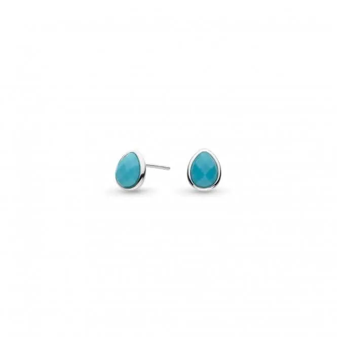 Coast Pebble Azure Gemstone Stud Earrings 30174MG Kit Heath Jewelry And Accessories