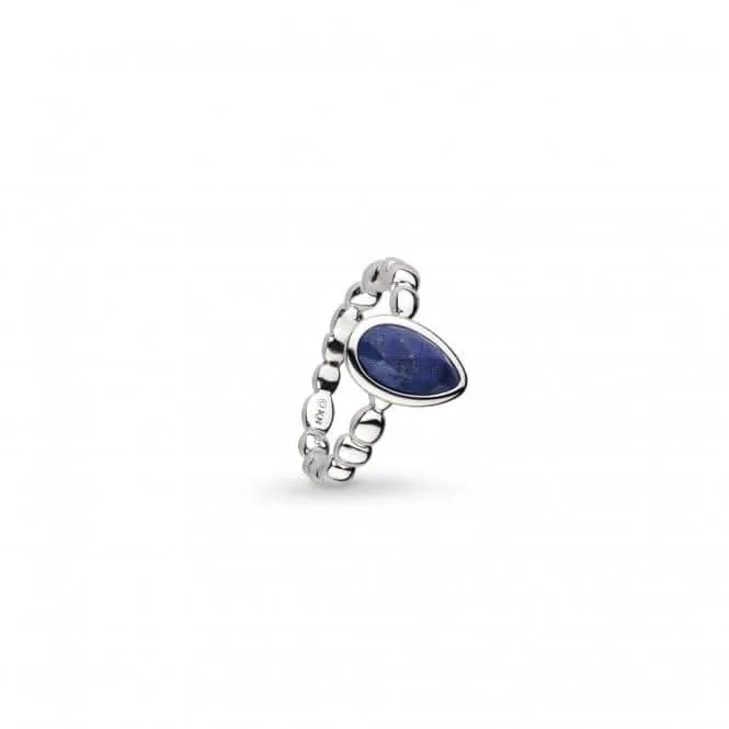 Coast Pebble Azure Grande Gemstone Ring 10173LP Kit Heath Jewelry And Accessories