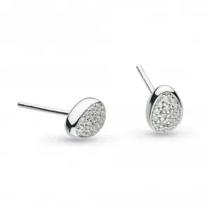 Coast Pebble Glisten Cubic Zirconia Stud Earrings 30188CZ Kit Heath Jewelry And Accessories