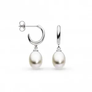 Coast Pebble Pearl Droplet Hoop Earrings 50183FP Kit Heath Jewelry And Accessories