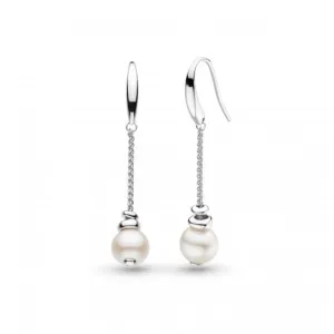 Coast Tumble Pearl Chain Drop Earrings 50166FP Kit Heath Jewelry And Accessories