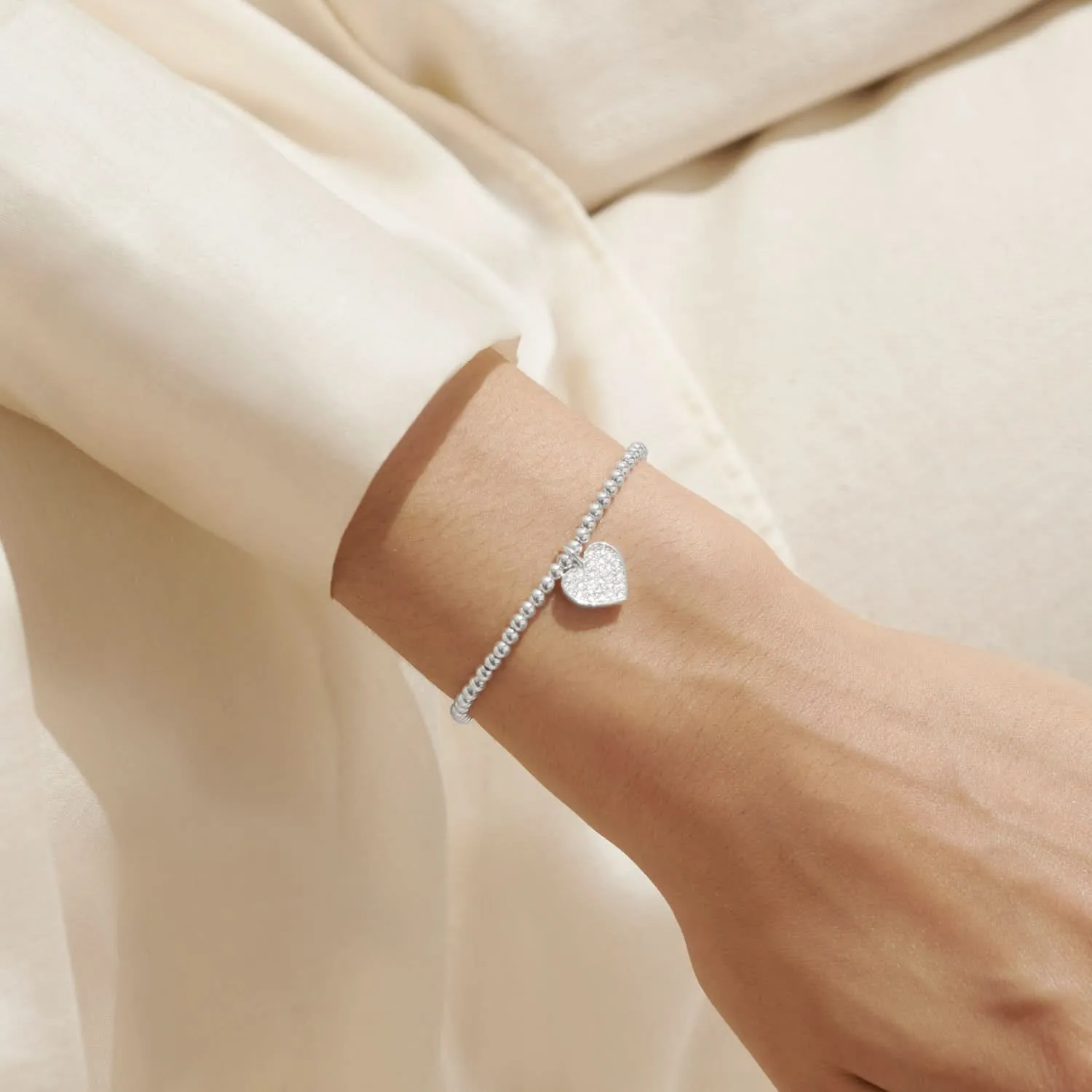 Confetti A Little Happy Birthday Silver Plated Bracelet 8543 Joma Jewellery