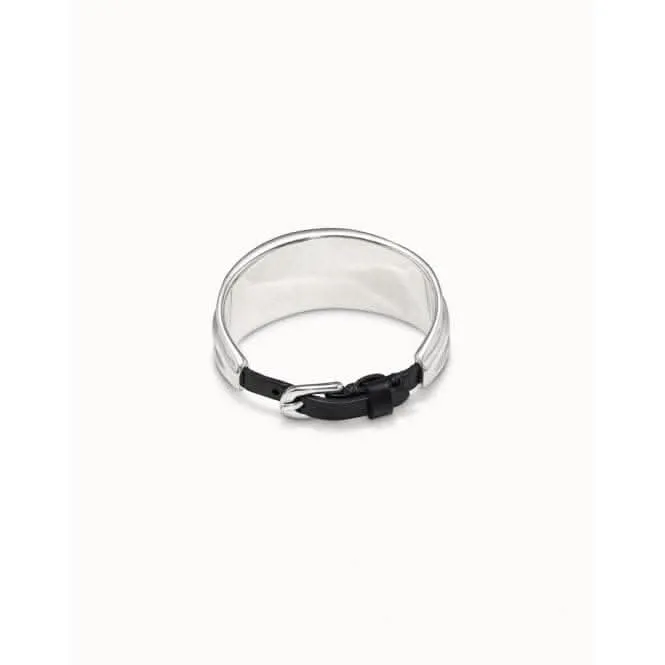 Crossed Silver Metal Bracelet Unode50 Jewelry And Accessories