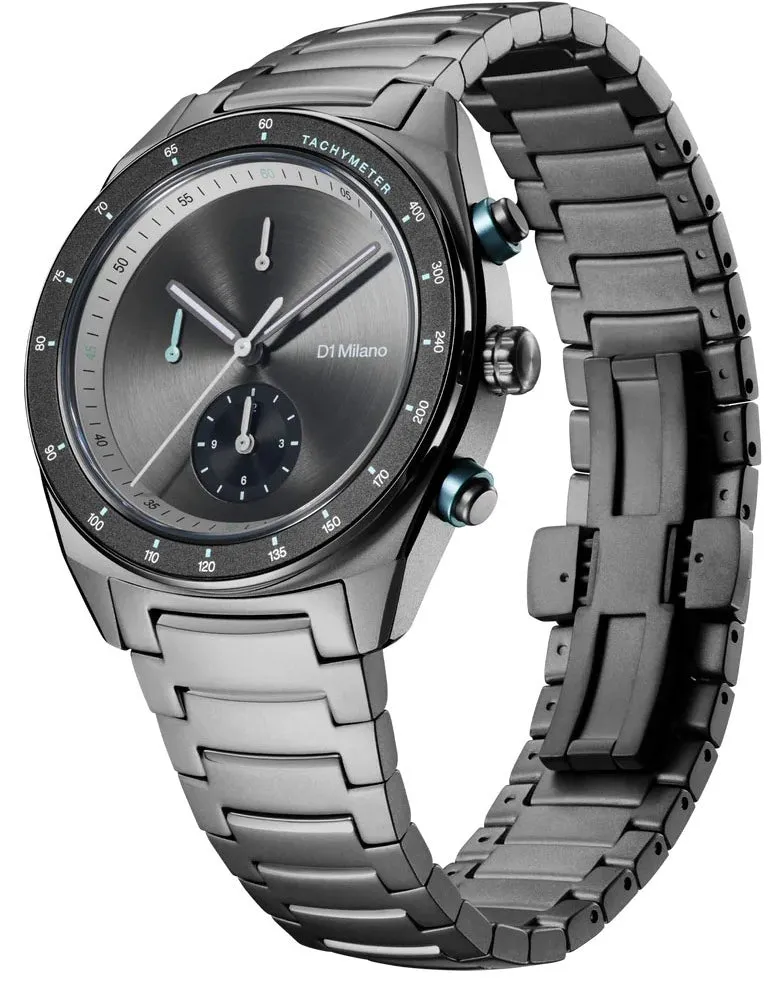 D1 Milano Chronograph Essential Black Watch Jewelry_D1 Milano_Watches