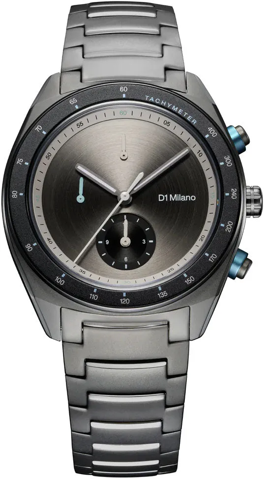 D1 Milano Chronograph Essential Black Watch Jewelry_D1 Milano_Watches