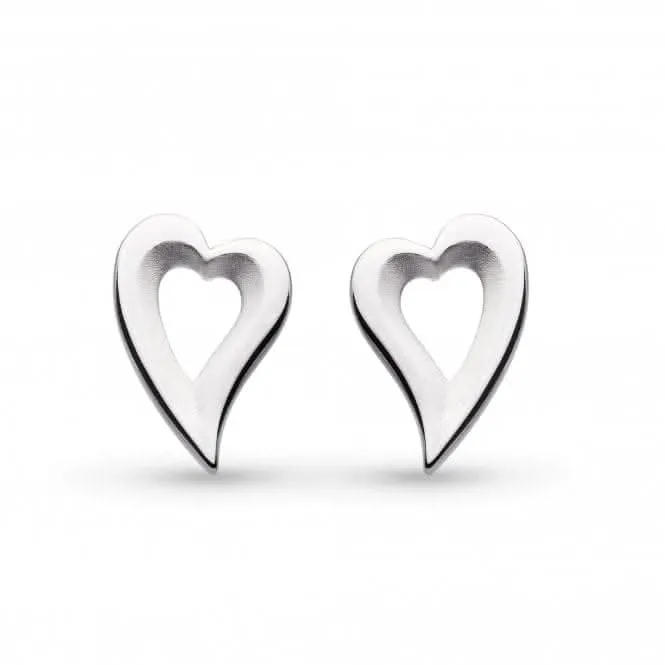 Desire Love Story Sandblast Grande Stud Earrings 40524SRP Kit Heath Jewelry And Accessories
