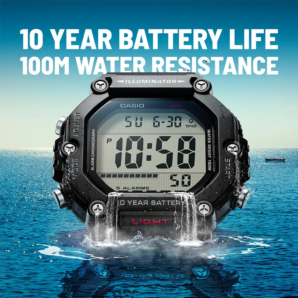 Digital Mens Watches Casio AE1600H-1A Digital