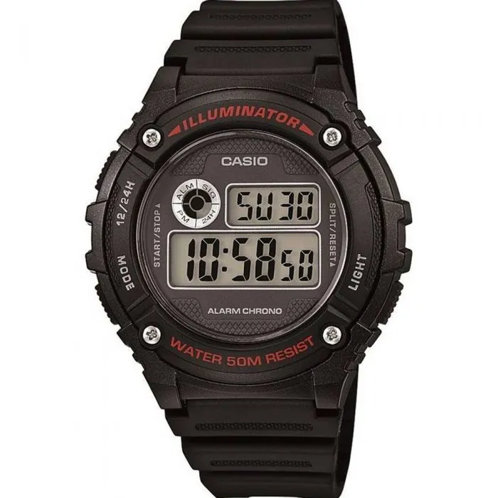 Digital Mens Watches Casio Digital W216H-1A