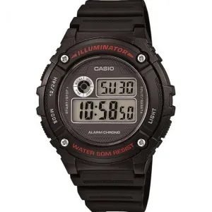 Digital Mens Watches Casio Digital W216H-1A