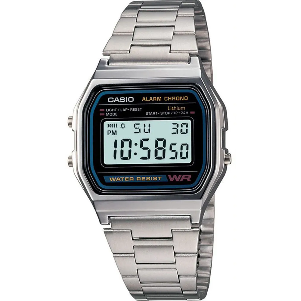 Digital Mens Watches Casio Vintage A158WA-1 Digital