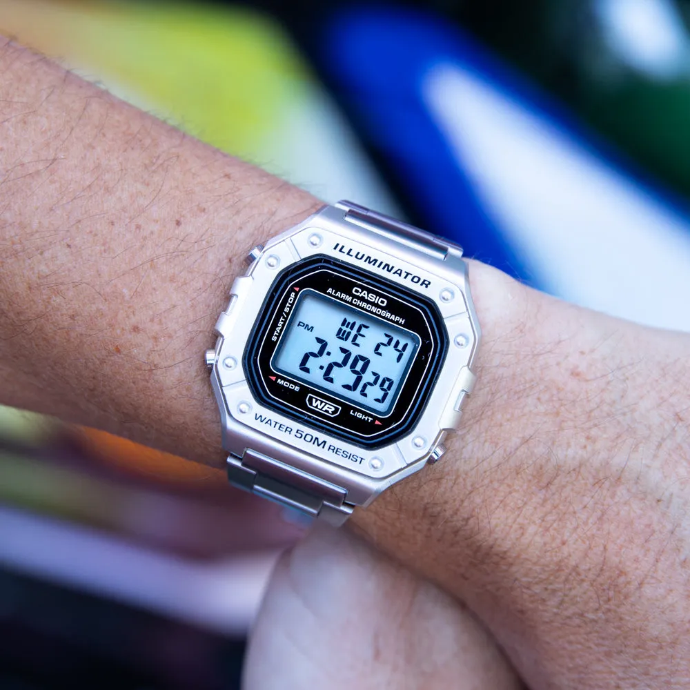 Digital Mens Watches Casio W218HD-1 Digital